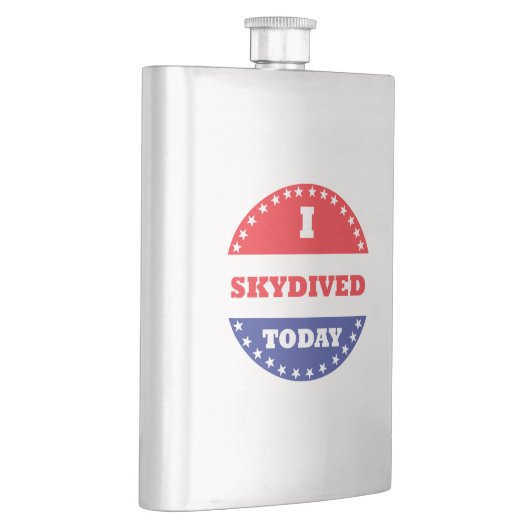 私は今日は空いた フラスク (右)