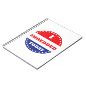 私は今日は細断した ノートブック (左側)