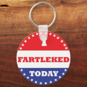 私は今日は茶番をした キーホルダー (正面)