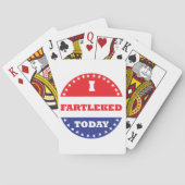 私は今日は茶番をした トランプ (裏面)