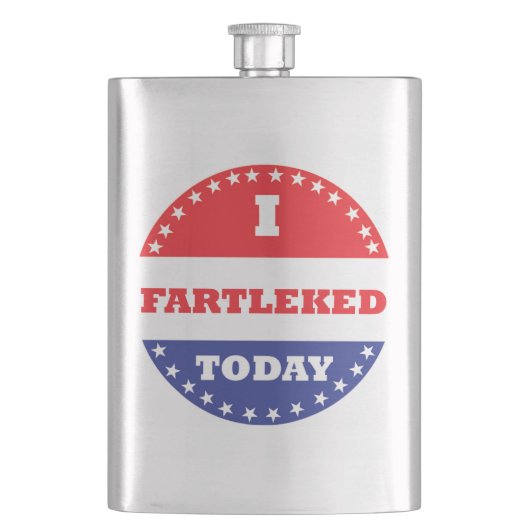 私は今日は茶番をした フラスク (正面)
