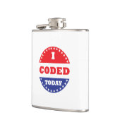 私は今日コードしました フラスク (左)