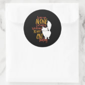 私は今日話の猫好き ラウンドシール (バッグ)