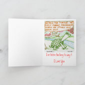 私は今日、何かに気が付いた シーズンカード (内部)