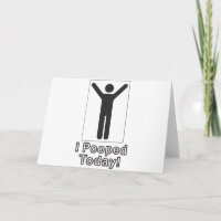 私は今日pooped