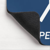 私は今日pooped! マウスパッド (コーナー)