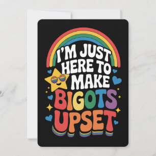 私は今、ビッグオットを怒らせるLGBTQを作るゲイプライド 招待状