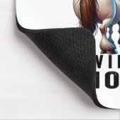 私は今、私の財布で農業をしたガスマネーおもしろいD マウスパッド (コーナー)