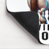 私は今、私の財布で農業をしたガスマネーおもしろいD マウスパッド (コーナー)