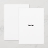 私は今isSellerになる 招待状 (正面/裏面)