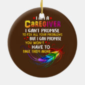 私は介護士が大好き セラミックオーナメント (裏面)