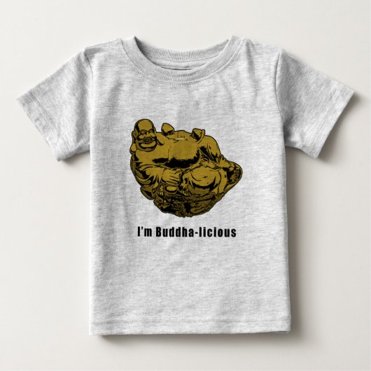 私は仏様だ ベビーTシャツ (正面)
