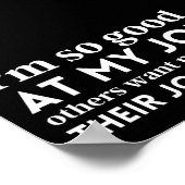 私は仕事がとても上手だ ポスター (角)