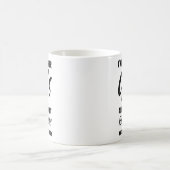 私は他の女の子と違って不安障害で苛立ってしまう コーヒーマグカップ (中央)