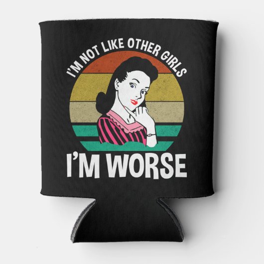 私は他の女の子のようではない – 私は悪い 缶クーラー (正面)