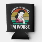 私は他の女の子のようではない – 私は悪い 缶クーラー (裏面)