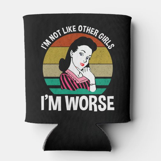 私は他の女の子のようではない – 私は悪い 缶クーラー (裏面)