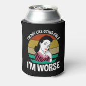 私は他の女の子のようではない – 私は悪い 缶クーラー (缶裏面)