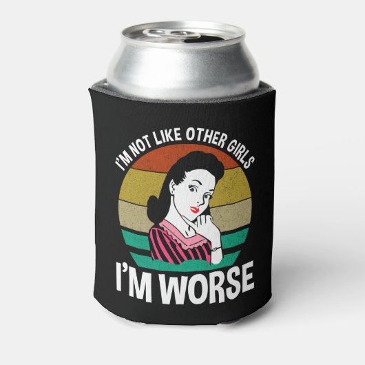 私は他の女の子のようではない – 私は悪い 缶クーラー (缶裏面)