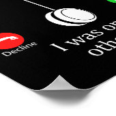 私は他の恋しく思行のFuに私の電話を呼んでごめんなさい ポスター (角)