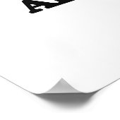 私は代数が大好き ポスター (角)