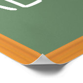 私は代数が大好き ポスター (角)