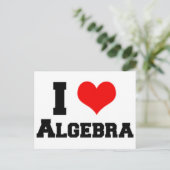 私は代数が好きです ポストカード (スタンド正面)