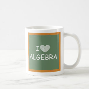 私は代数学を愛します コーヒーマグカップ