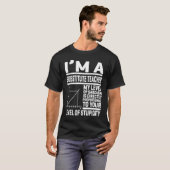 私は代替先生私の皮肉のレベルはDi Tシャツ (正面フル)