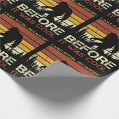 私は以前から社交的に距離を置いていカッコいいたおもしろい ラッピングペーパー (角)