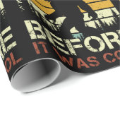 私は以前から社交的に距離を置いていカッコいいたおもしろい ラッピングペーパー (ロールコーナー)