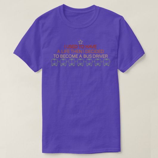 私は以前に人生を持っていた私はBになることに決めた Tシャツ (デザイン正面)
