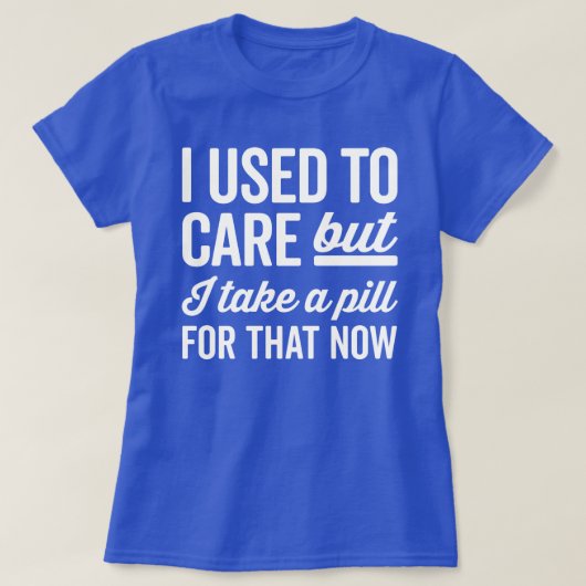 私は以前は気におもしろい引用文 Tシャツ (デザイン正面)