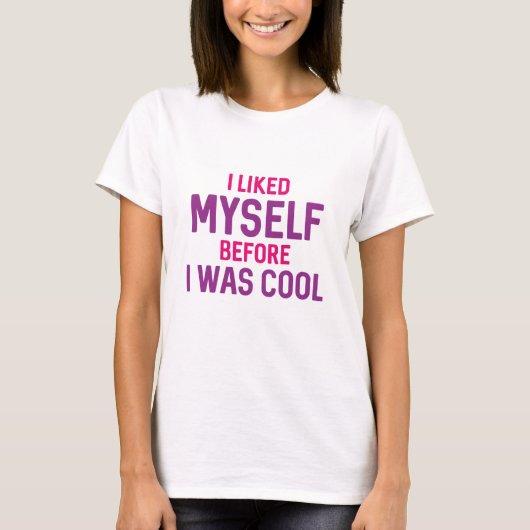 私は以前は自分が好きだったカッコいい Tシャツ (正面)