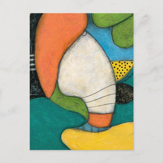 私は以前トルトラ葉書に住んでいた ポストカード (正面)