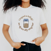 私は休みにひざまずいてスターターおもしろい・ベイカー Tシャツ