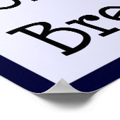 私は休憩中 ポスター (角)