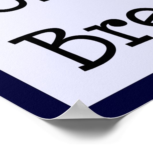 私は休憩中 ポスター (角)