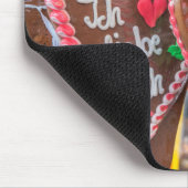 私は休日であなたのジンジャーパンハートが大好き マウスパッド (コーナー)