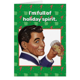 私は休日の精神に満ちている。グリーティングカード