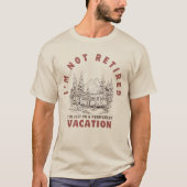 私は休退職した休の間だ Tシャツ (正面)