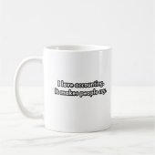 私は会計が大好おもしろいき – 会計士gagギフト コーヒーマグカップ (左)