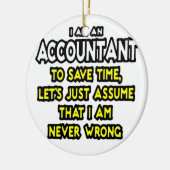 私は会計士だ救よ時間をかけて…C セラミックオーナメント (左)