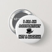 私は会計士で…魔術師ではない 缶バッジ (正面&裏面)