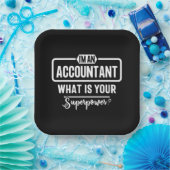 私は会計士なの超大国? ペーパープレート (パーティー)