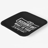 私は会計士なの超大国? ペーパープレート (傾斜あり)