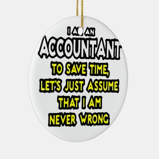 私は会計士救だ今は… セラミックオーナメント (右)