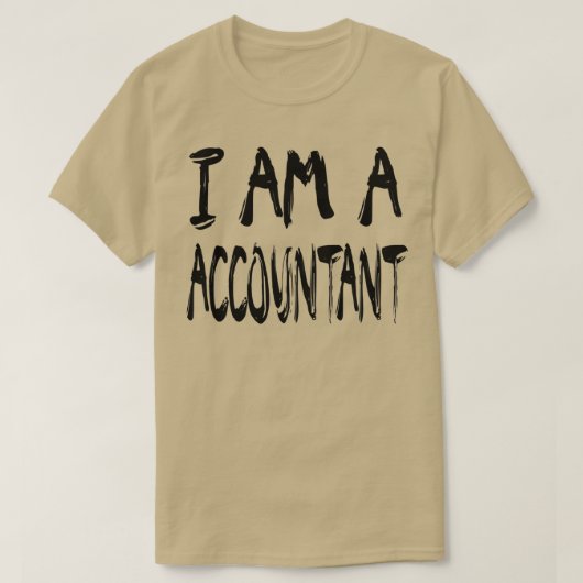 私は会計士2 Tシャツ (デザイン正面)