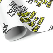 私は会計士、時間を節約するために、仮定しよう…です ラッピングペーパー (ロールコーナー)