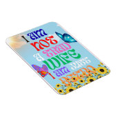 私は伝統的な妻ではない、ただレトロなだけ マグネット (右側)